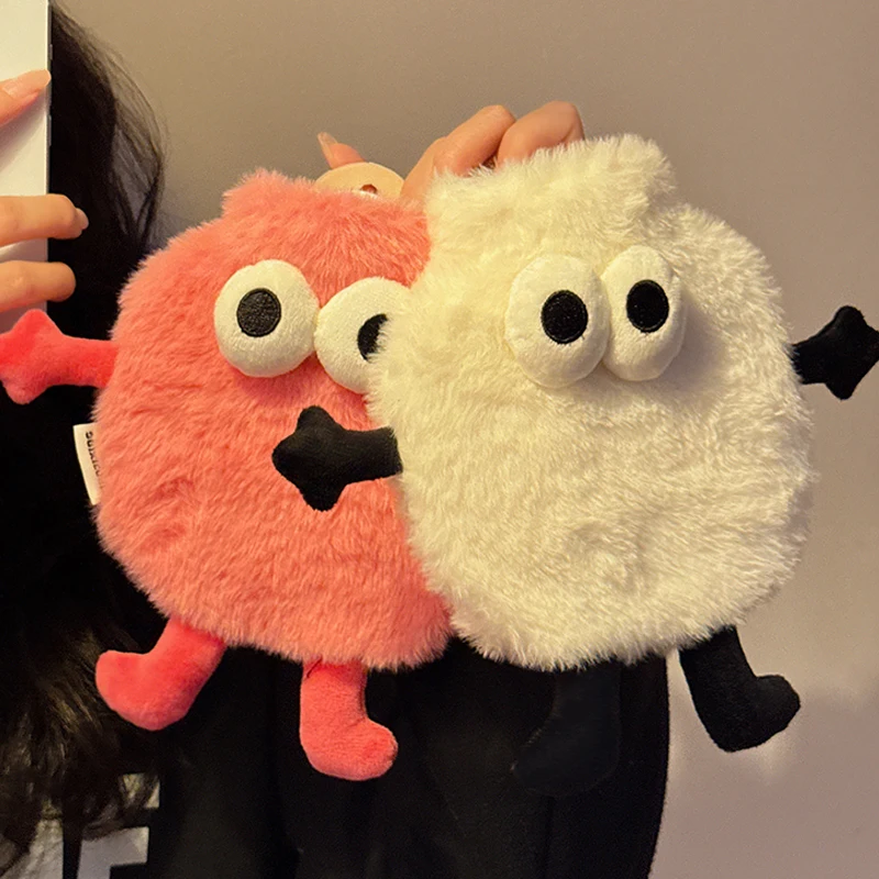 Плюшевая бутылка для горячей воды Monster милая зимняя теплая сумка периода боли