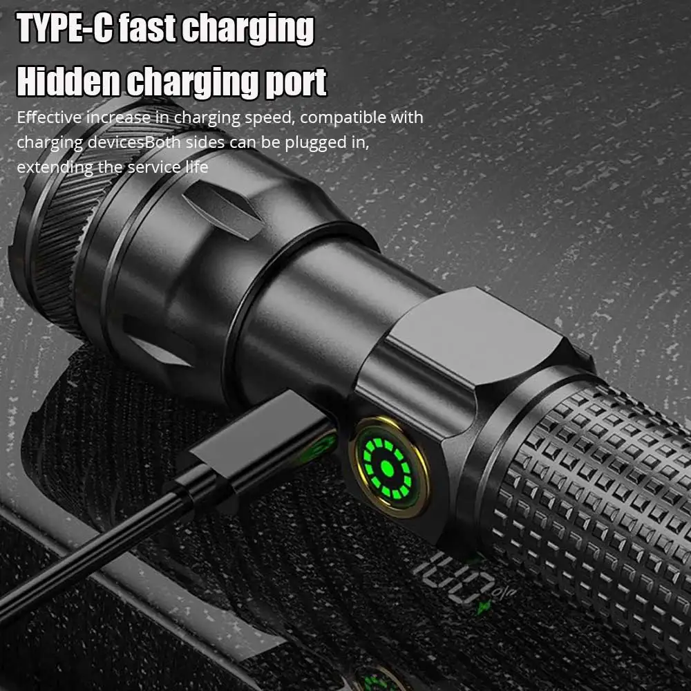 Супер XHP120 мощная белая фотолампа высокой мощности перезаряжаемая тактическая