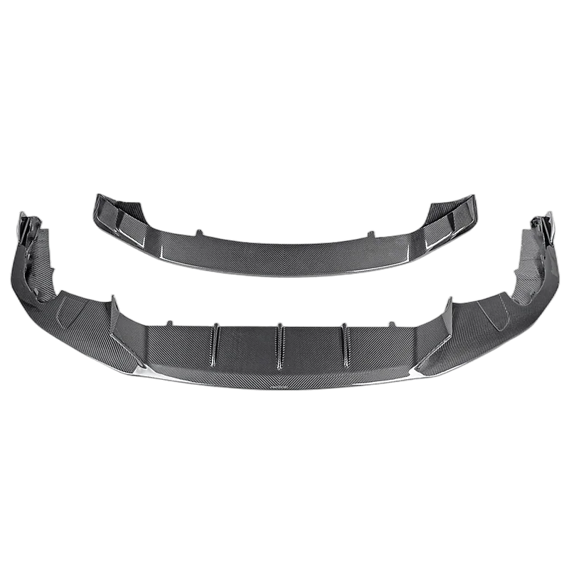 

Dry Carbon Fiber Body Kit Front Bumper Lip Front Diverter