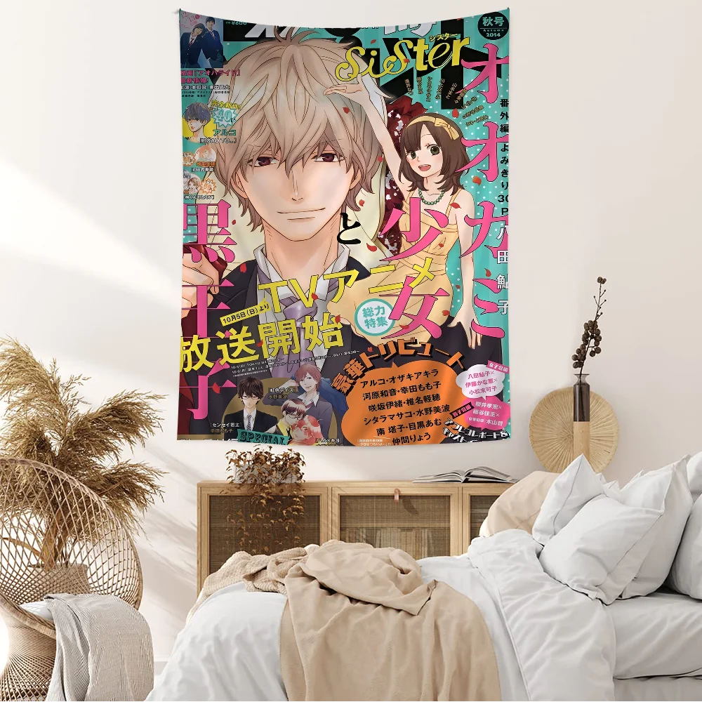 W-Wolf G-Girl A-And B-Black Prince Висячие богемные гобелены Богемные настенные Мандала Дешевые