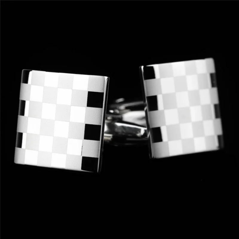 1Pair Silver Gold Stainless Steel French Shirt Laser Engraving CuffLinks for Men Wedding | Tie Clips & Cufflinks