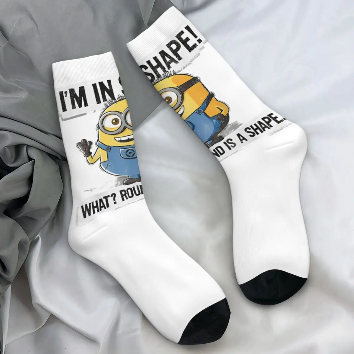 Носки Minions MINISO весенние чулки hme bob grvphi элегантные мужские удобные носки