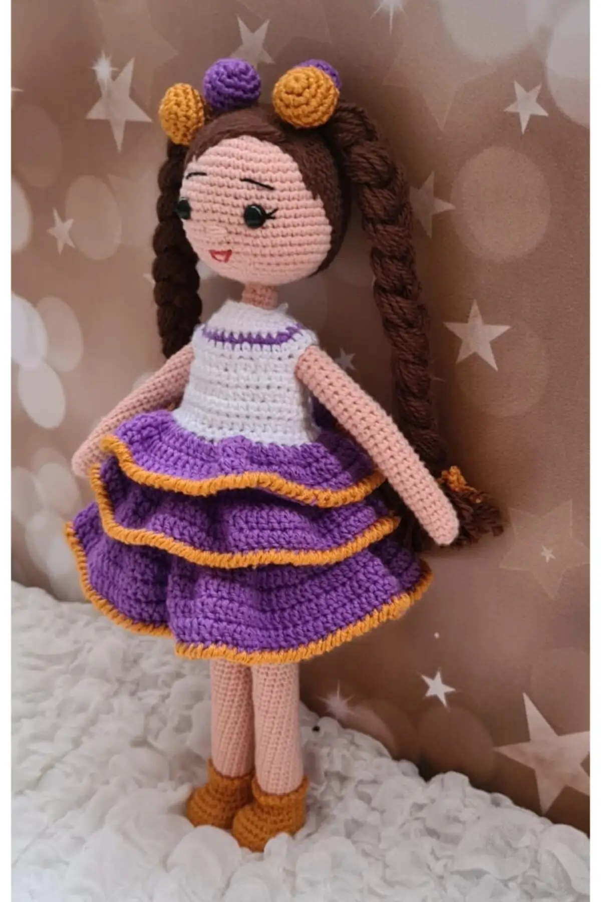 Органическая детская игрушка Liva Bebek вязаная Amigurumi для мамы и ребенка - купить по