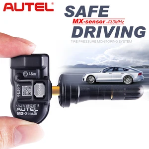 Датчик TPMS AUTEL-433 МГц для адаптации TS501 TS508, программируемый Аксессуары для автомобилей датчик автопарта