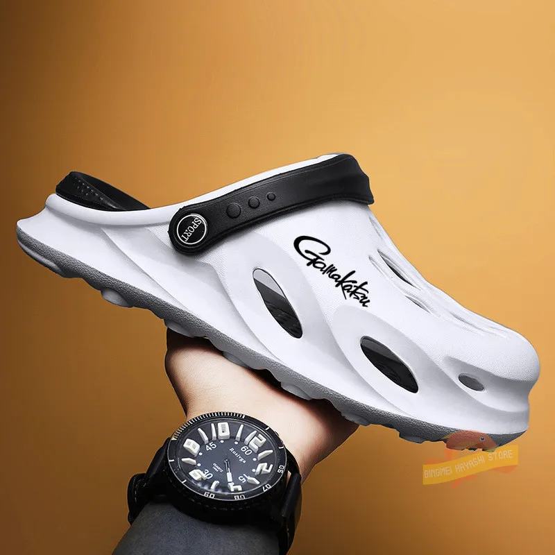 

Gamakatsu for Fashion Fishing Shoes Men's Summer Casual Lightness Beach Sandals Outdoor Sports Non-Slip Breathable Fishing Shoes