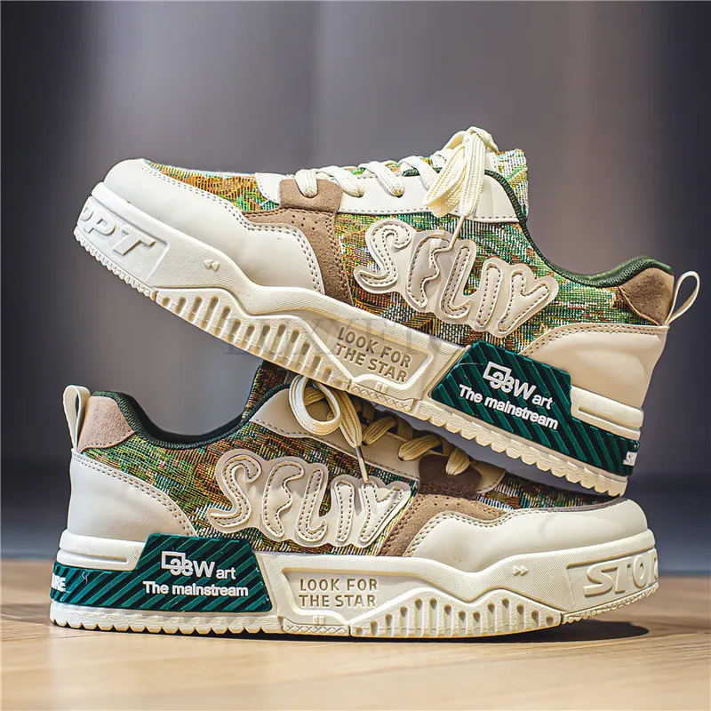 Мужские Дышащие Летние Повседневные Кроссовки Легкая Прогулочная Обувь Со