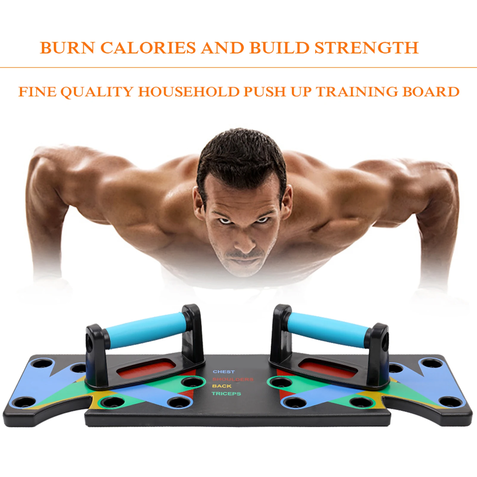 

Folding Push Up Board Smart Counting Abdominal Muscle Trainer Sports Home Fitness Equipment For Body Building Push-Ups Stands