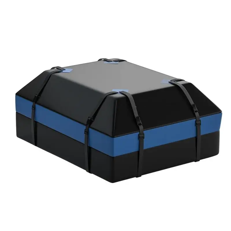 

Roof Luggage Bag Rooftop Cargo Bag For Cars Car Rooftop Cargo Carrier Bag 15 Cubic Feet Waterproof Car Roof Bag For Vehicles