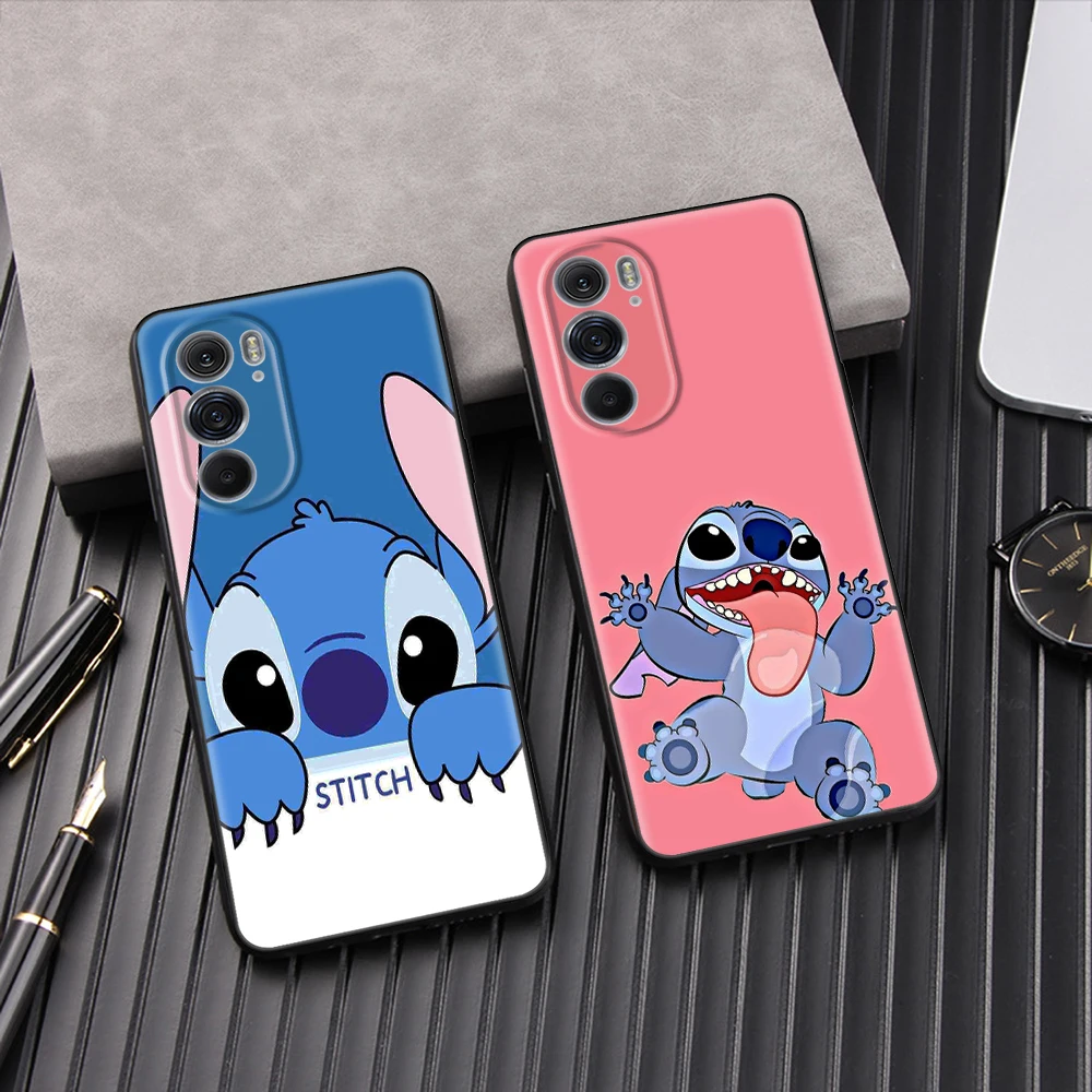 Disney Stitch мультфильм мягкий телефонный чехол из TPU для MOTO E 4 5 6 20LITE EDGE X30 ONE PRO P50 Z2 Z3 PLAY GSTYLUS ONEHYPER ONEFUSION on.