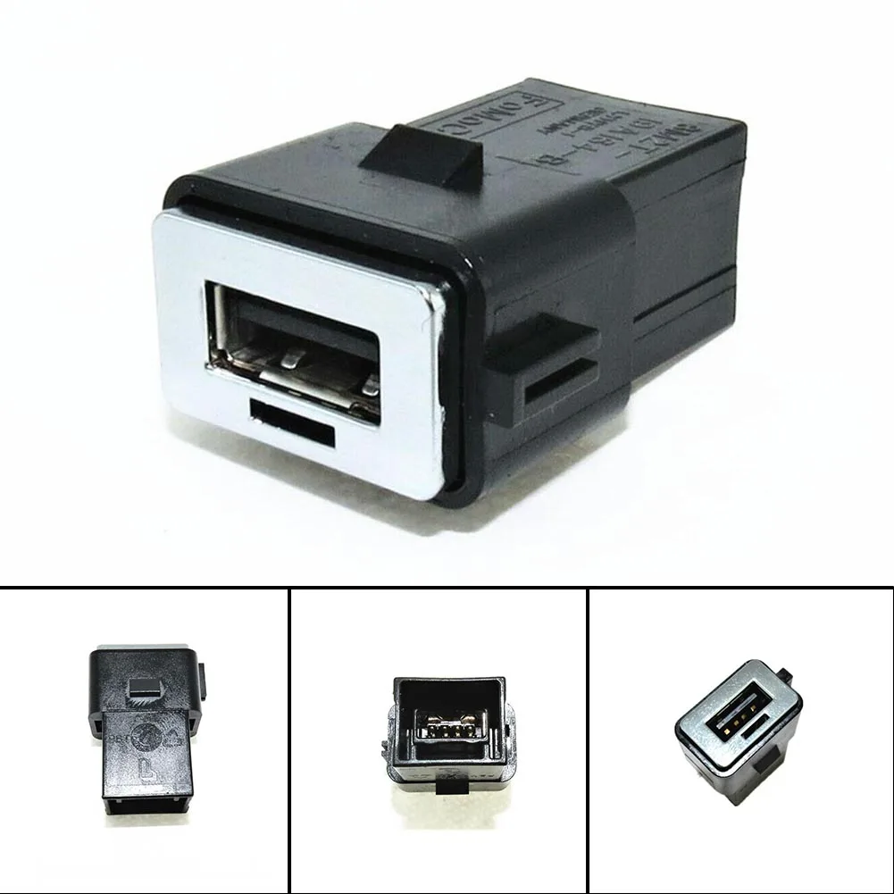 

High Quality Interface Socket Adapter Electric Components Plug-and-play USB 8M2T19A164BA Black Auto Interior Parts