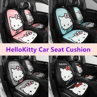 hellokitty car seat cushion kawaii season universal cartoon car back cushion girls car interior breathable seat cushion