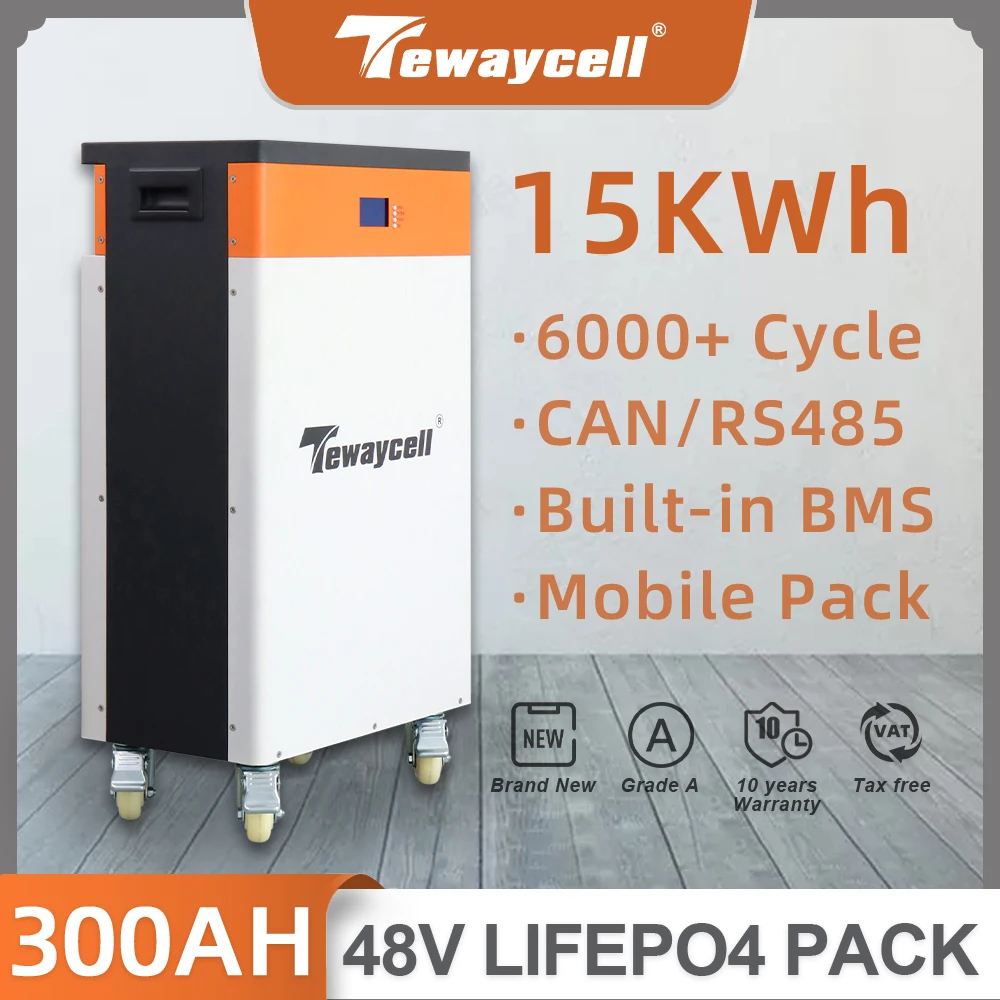 Аккумулятор LiFePO4 51 в 48 В 6000 Ач 15 кВтч мощность цикла литий-железо-фосфат