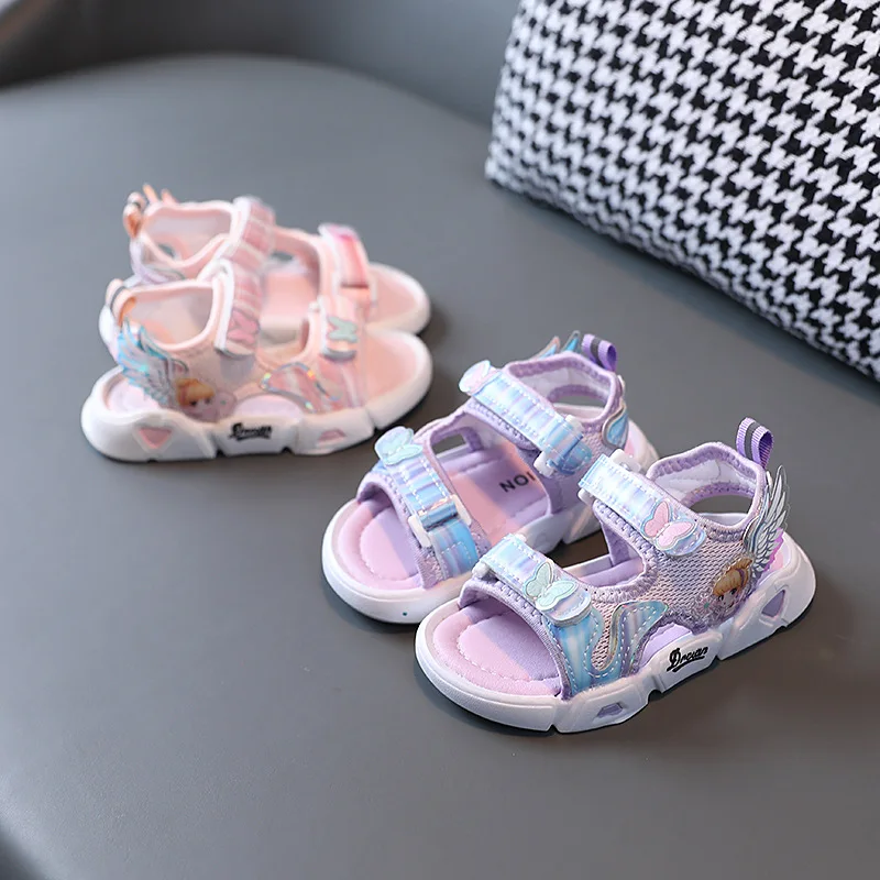 Fashion Lovely Cute Beautiful Girls Sandals Summer High Quality Breathable Kids ShoesToddlers Classic Hot Sales Children Shoes enlarge