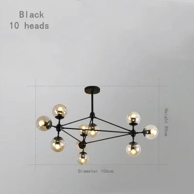 

Стеклянная люстра Roll & Hill Beans