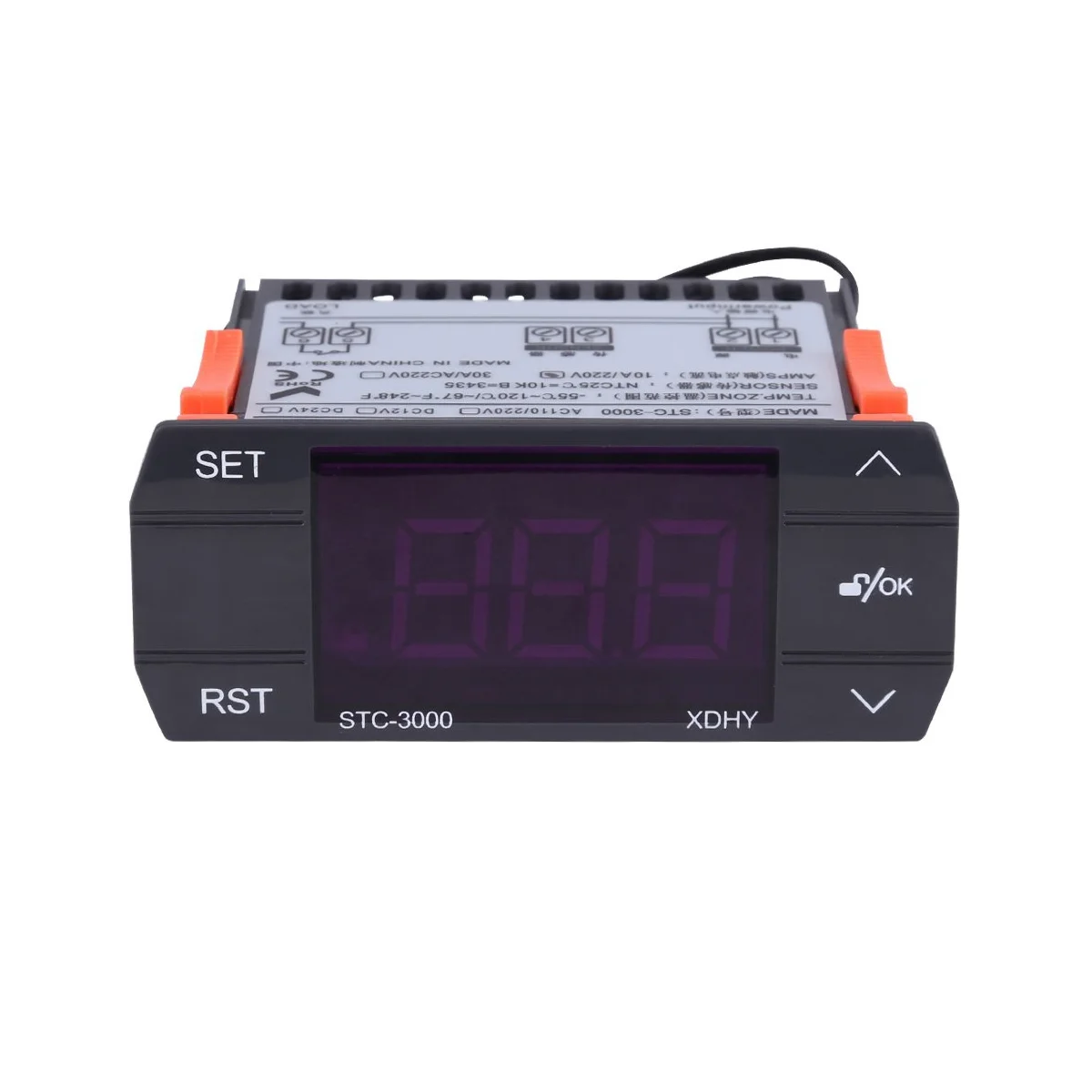 

STC-3000 Digital Temperature Controller Thermostat with Sensor 110-220V 30A
