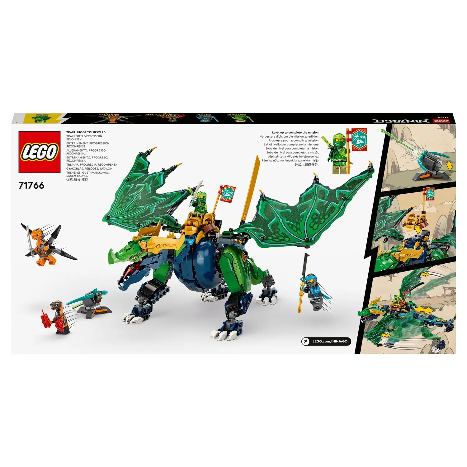 Конструктор LEGO NINJAGO 71766 Легендарный дракон Ллойда |