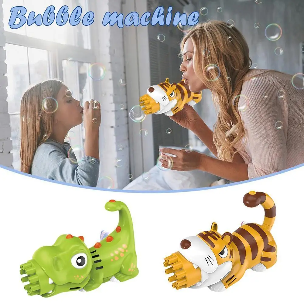 

Electric Bubble Machine Automatic Bubble Blower Soap Water Bubbles Maker Gun For Children Beach Outdoor Kids Toys