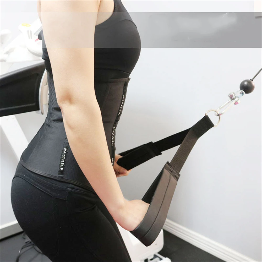 

55cm Fitness Extension Strap Webbing Pull Rope Gantry Sover Accessories for Biceps Triceps Pull Down Training THANKSLEE
