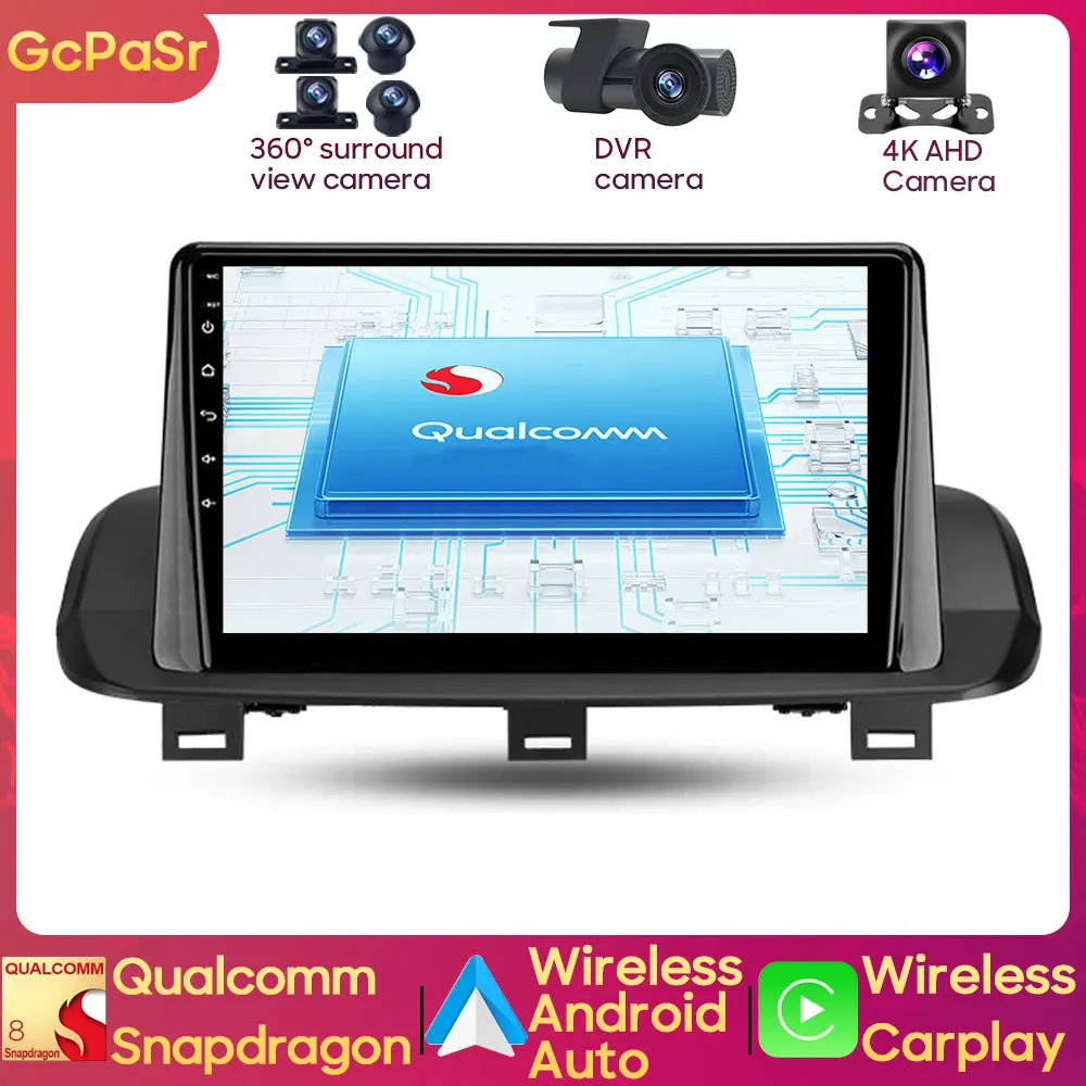 

Qualcomm Snapdragon Car Radio Player For Nissan X-Trail 4 T33 Rogue 3 2020 - 2021 Android Navigation GPS Autoradio Carplay IPS