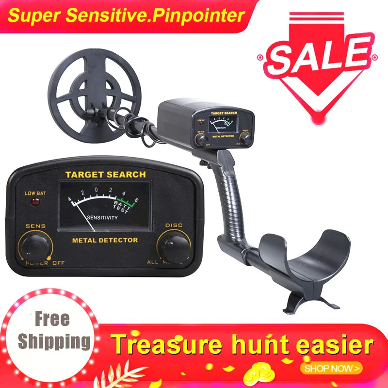 

GT6500 Metal Detector Underground Professional Depth Search Finder Gold Detector Treasure Hunter Detecting Pinpointer Waterproof
