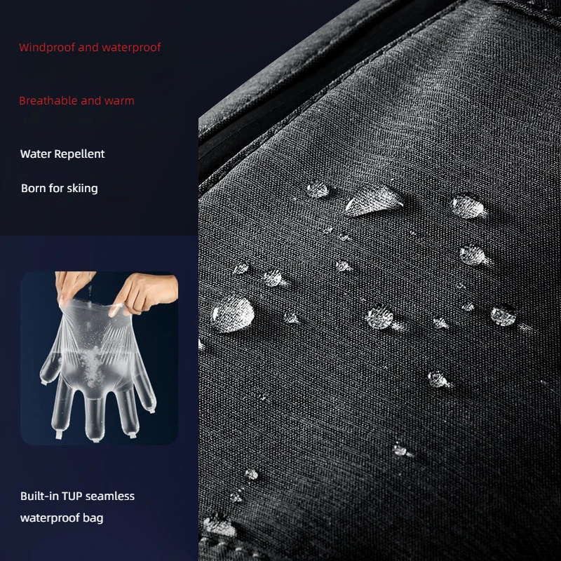 Мужские и женские лыжные перчатки с сенсорным экраном цвет в ассортименте