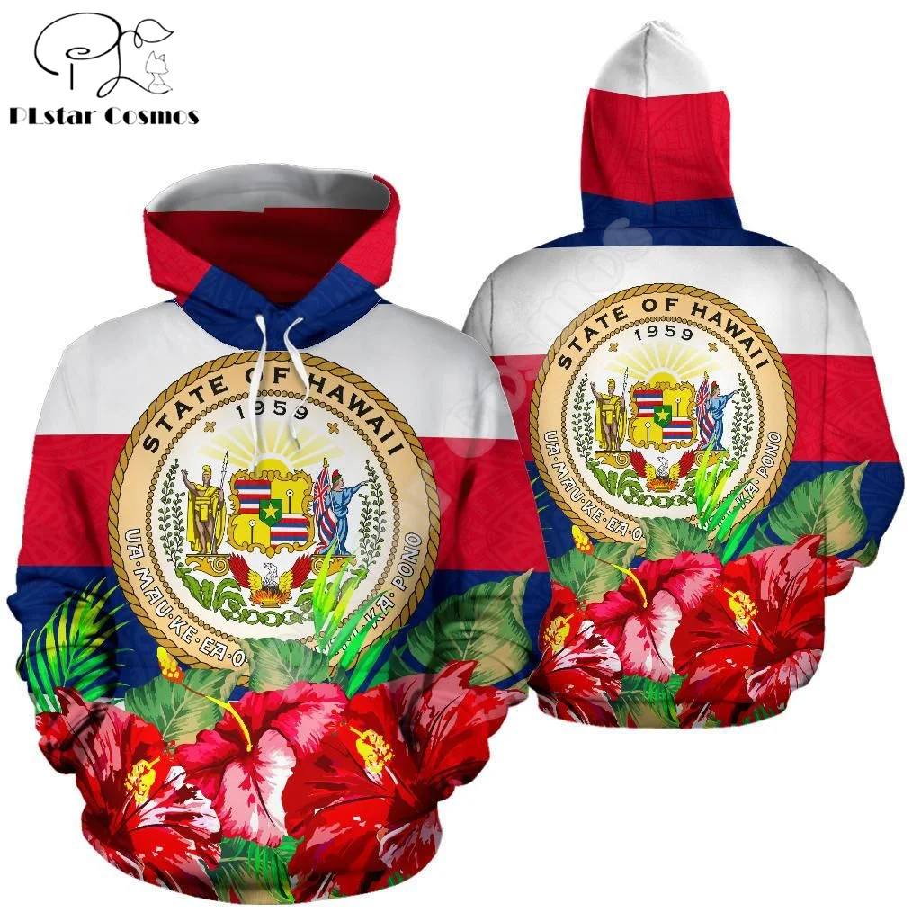 Винтажный Гавайский пуловер в стиле ретро с принтом гавайский флаг корейский