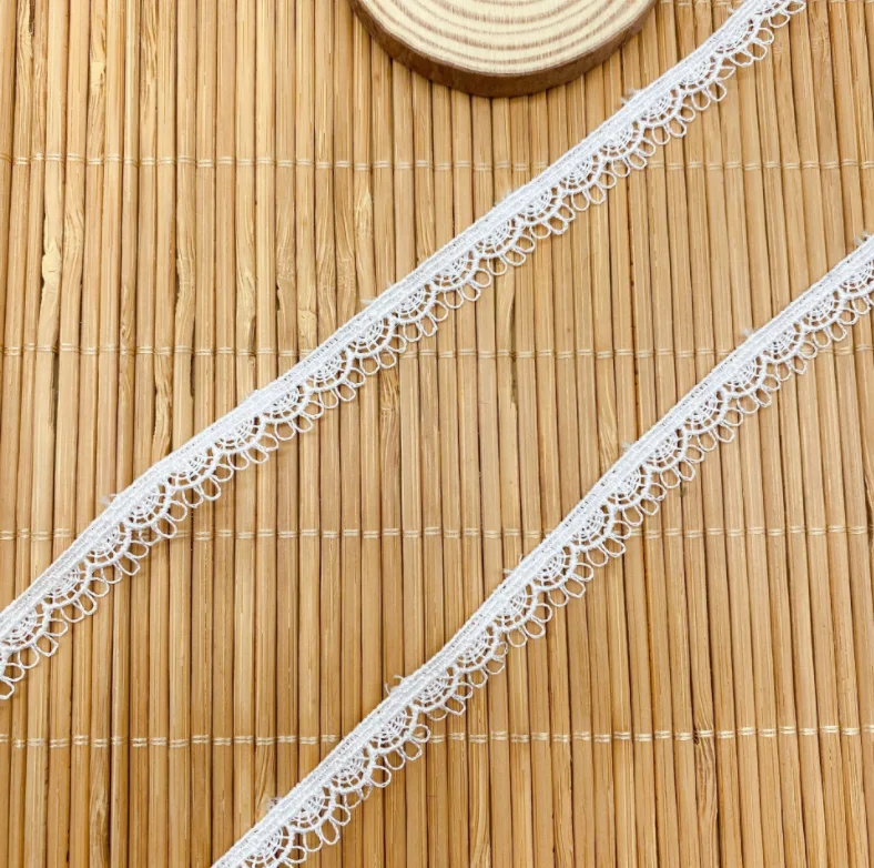 13 метров Высококачественная Белая Черная кружевная Лента отделка для шитья