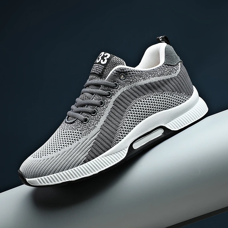 

2022 Fashion Casual Men's Sneakers Height Increasing Insole Mixed Colors Breathable Male Vulcanized Shoes Zapatos Deportivos