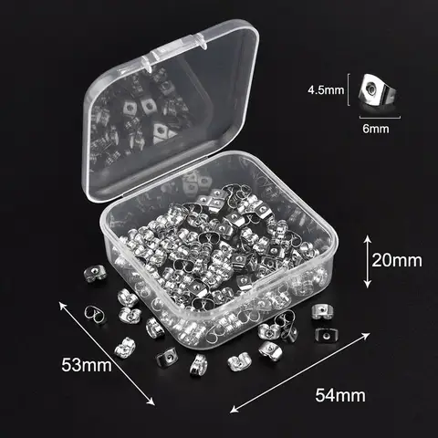 Заключения для сережек из силиконового сплава SEVENWELL