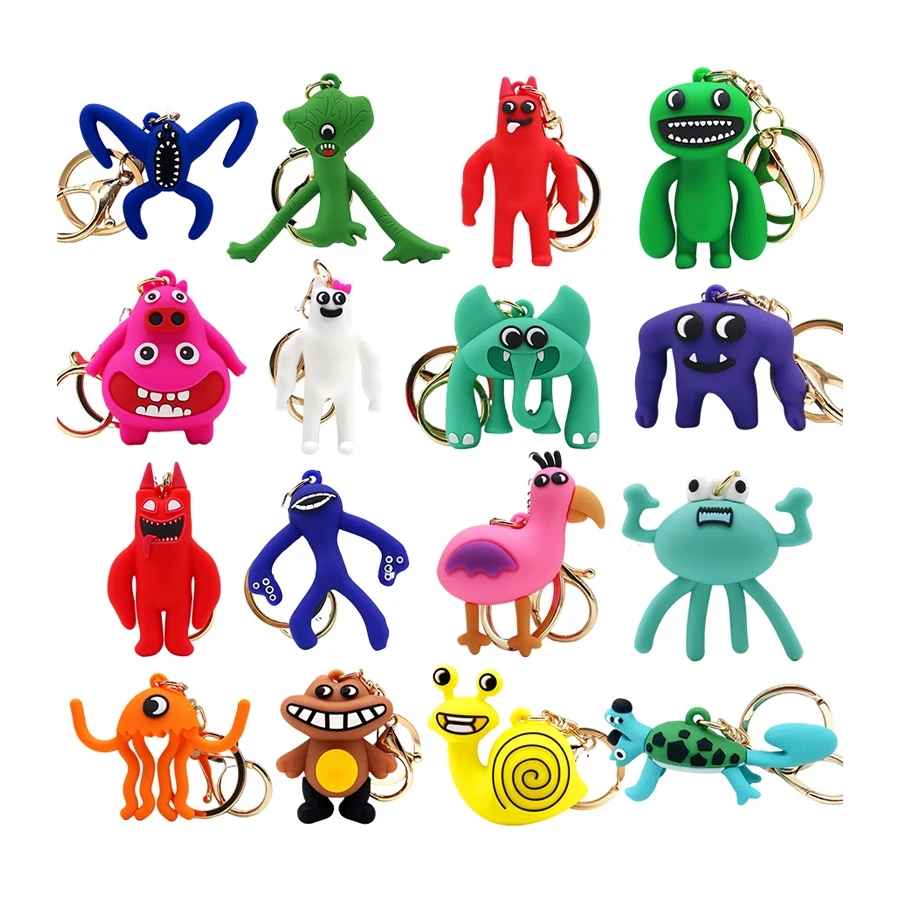 

Ban Ban Soft Rubber Animal Keychain New Garden Of Banban Dolls Banban Opila Bird For Boy Backpack Pendant Keyring Jewelry
