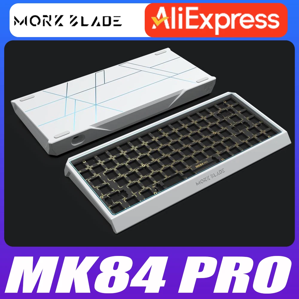 Клавиатура с нефритовым переключателем Mork Blade MK84 Pro Беспроводная игровая