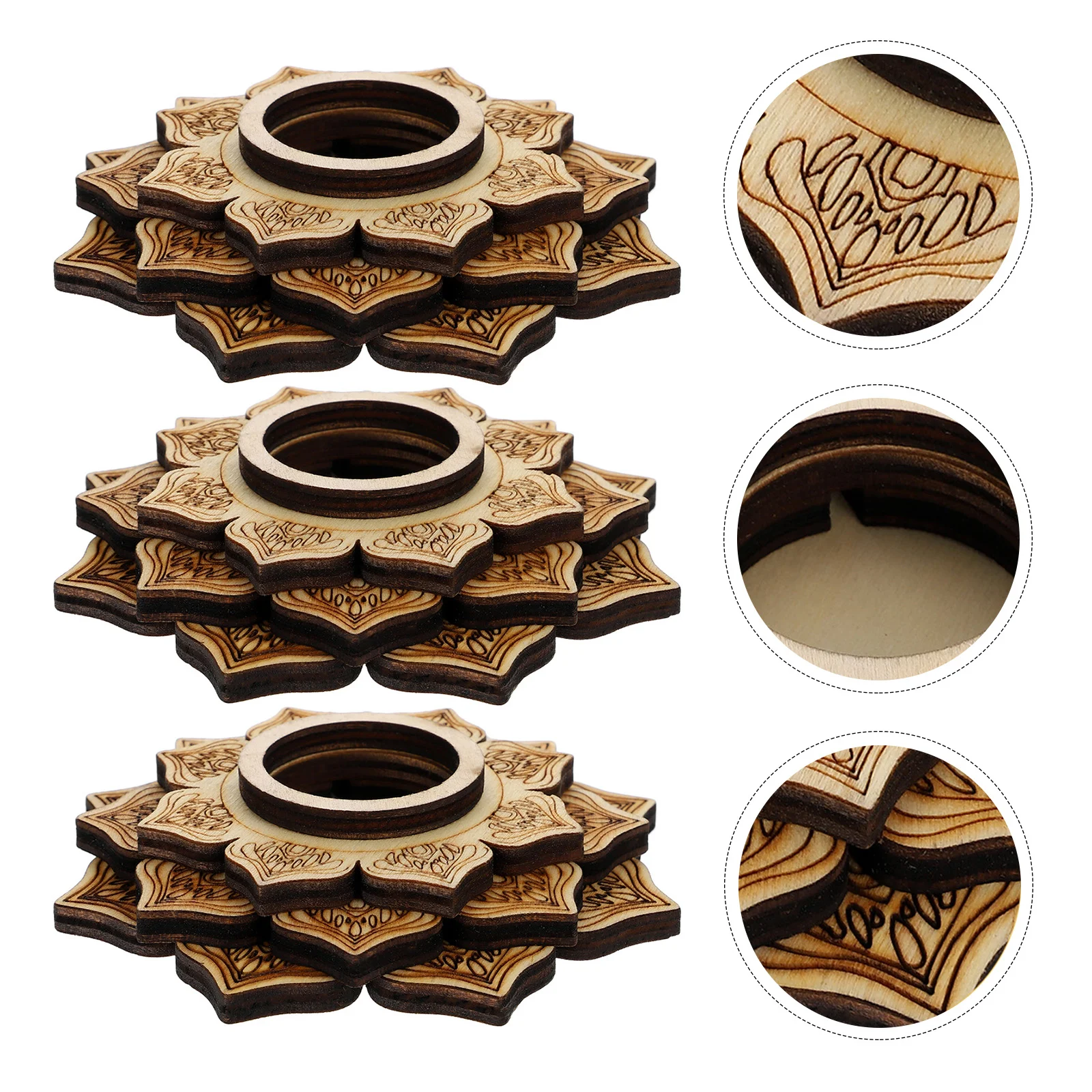 

Stand Crystal Sphere Holder Display Base Wood Egg Wooden Storage Pendulum Displaying Flower Mini Stands Mandala Gemstone Round