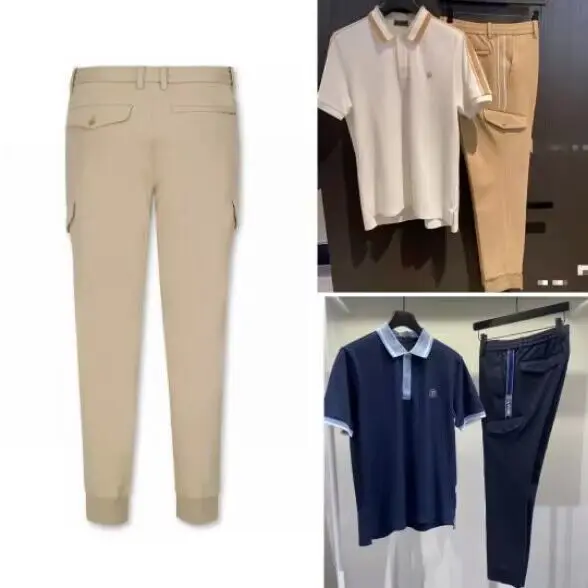 

South Korea's original golf men's pants spring new sports breathable elastic slim casual pants