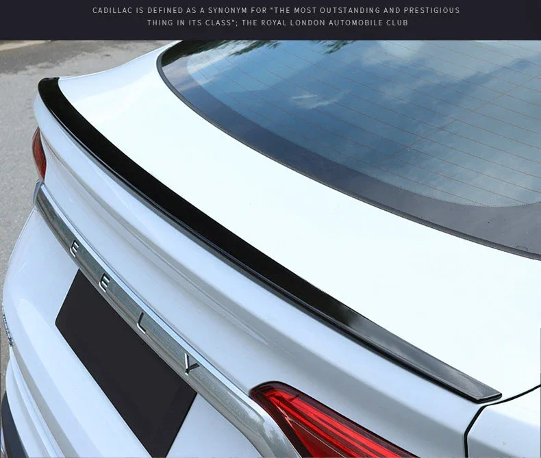 Для Geely Tugella Xingyue FY11 2019 2020 2021, АБС-пластик, ковка из углеродного волокна, задний багажник, крыло, хвост, комплект кузова автомобиля, аксессуары