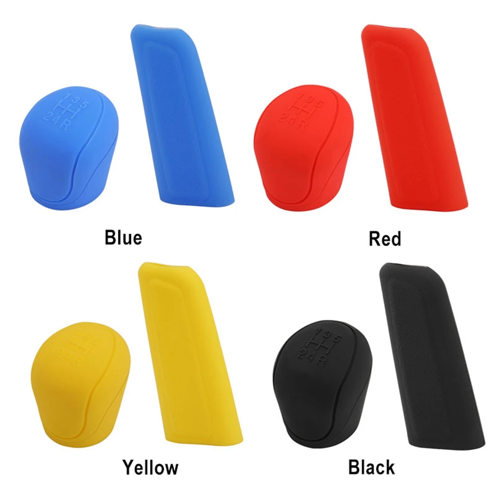 Универсальные автомобильные силиконовые чехлы для ручек переключения передач и