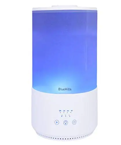 

4000 ML Tall Premium Essential Oil Diffuser Humidifier with Remote Extra Large Capacity - White -T401