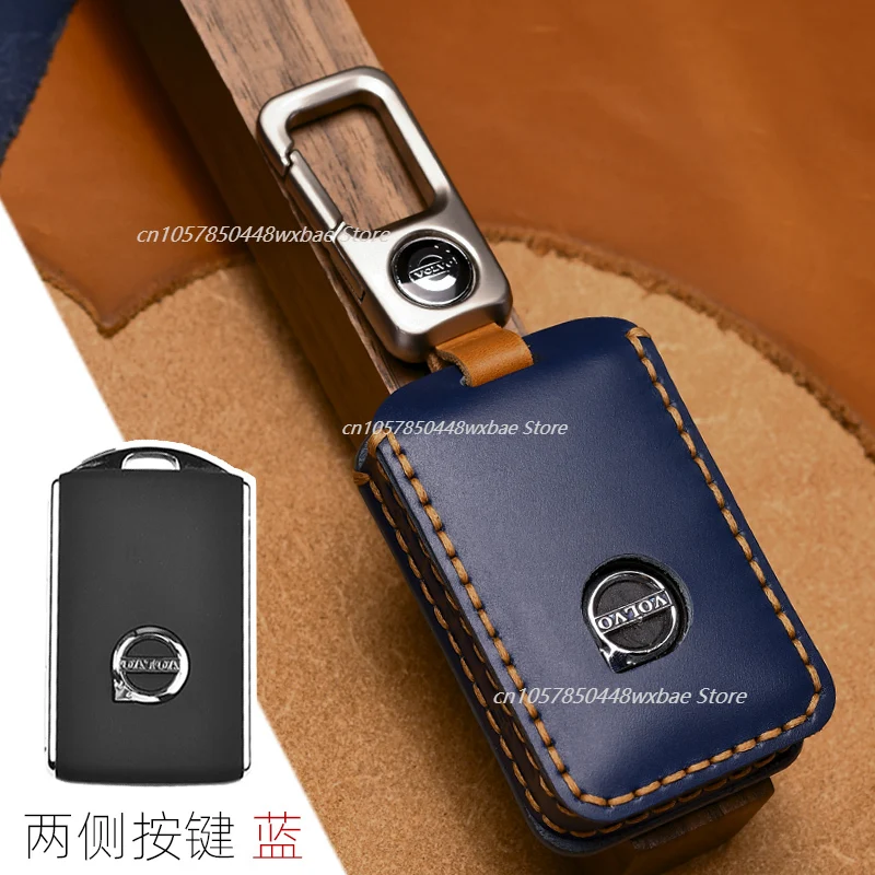 

For Volvo XC60 S90 S60 XC40 XC90 V60 Dedicated Key Case Car Key Case Leather Buckle Case Car Accessories