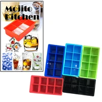 perfect ice cube silicone maker form cake pudding chocolate molds easy to remove trays fade resistant 1pc