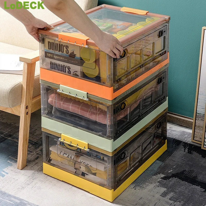 

New 2022 Design Stackable Plastic Organizer Box Toys Clothes and Other Home Storage & Organization Racks