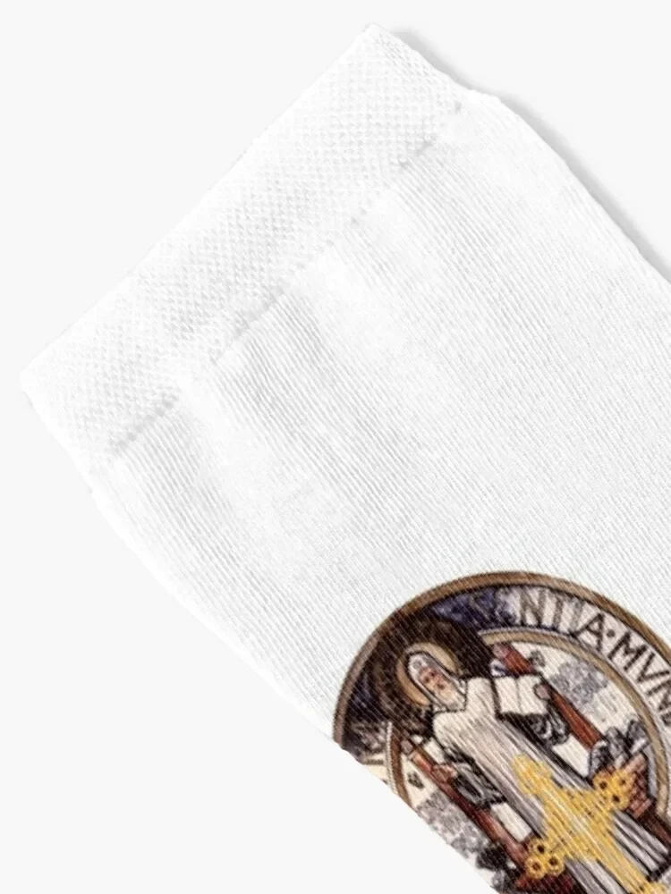 Носки женские хлопковые для футбола с надписью молиться за нас