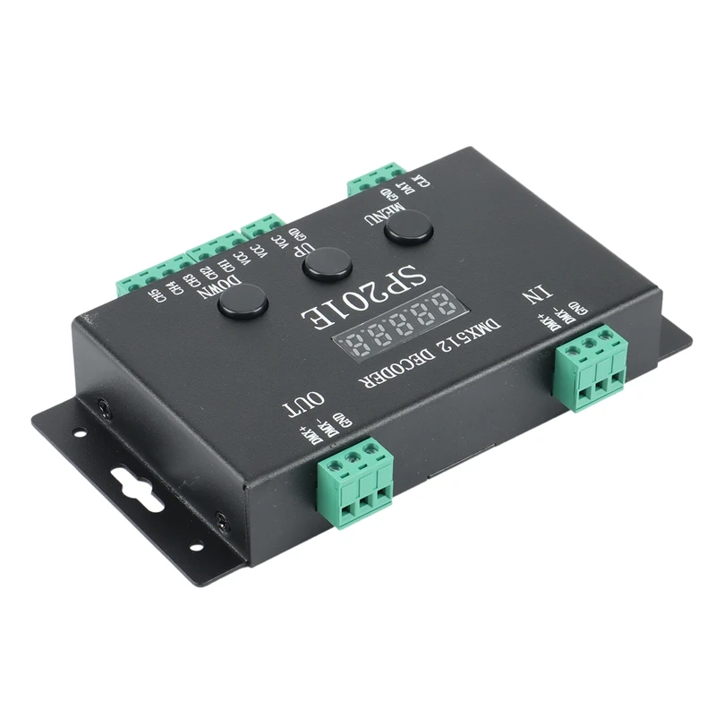 RGB-контроллер светодиодной ленты SP201E декодер DMX512 поддерживает 3072 каналов