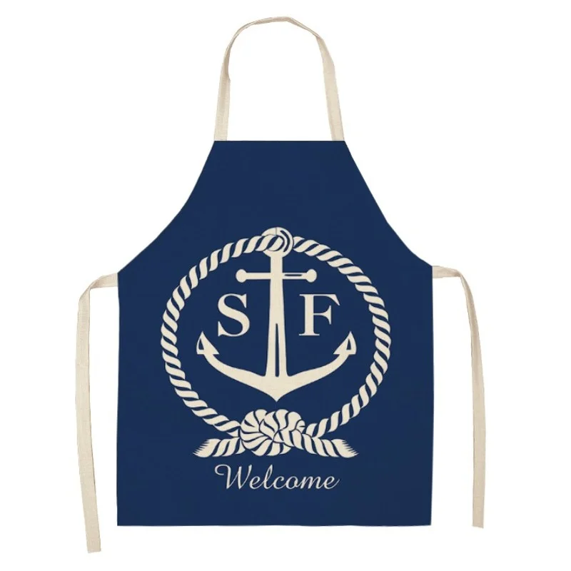 Фартук Кухонный для шеф-повара тёмно-синий фартук стрижки детский дома защита от