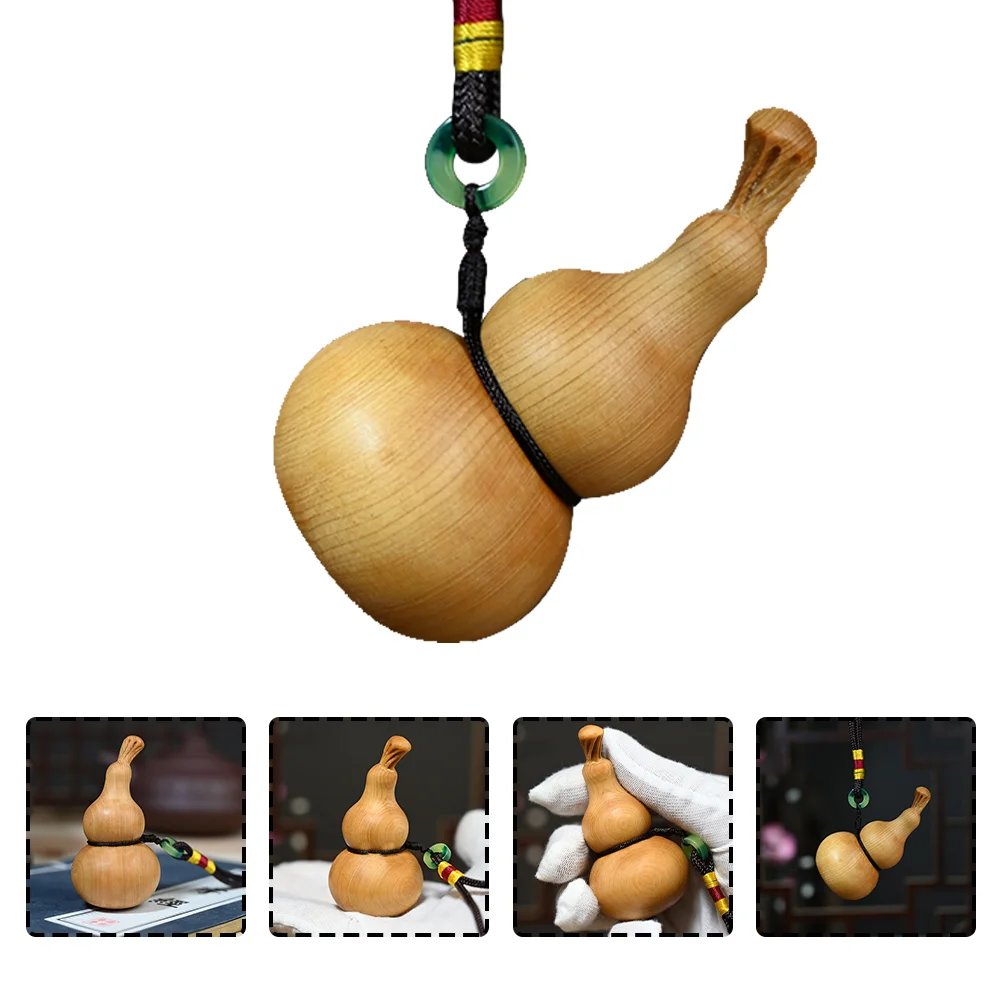 

Craft Gourd Ornament Exquisite Gourd Figurine Home Desktop Gourd Decor