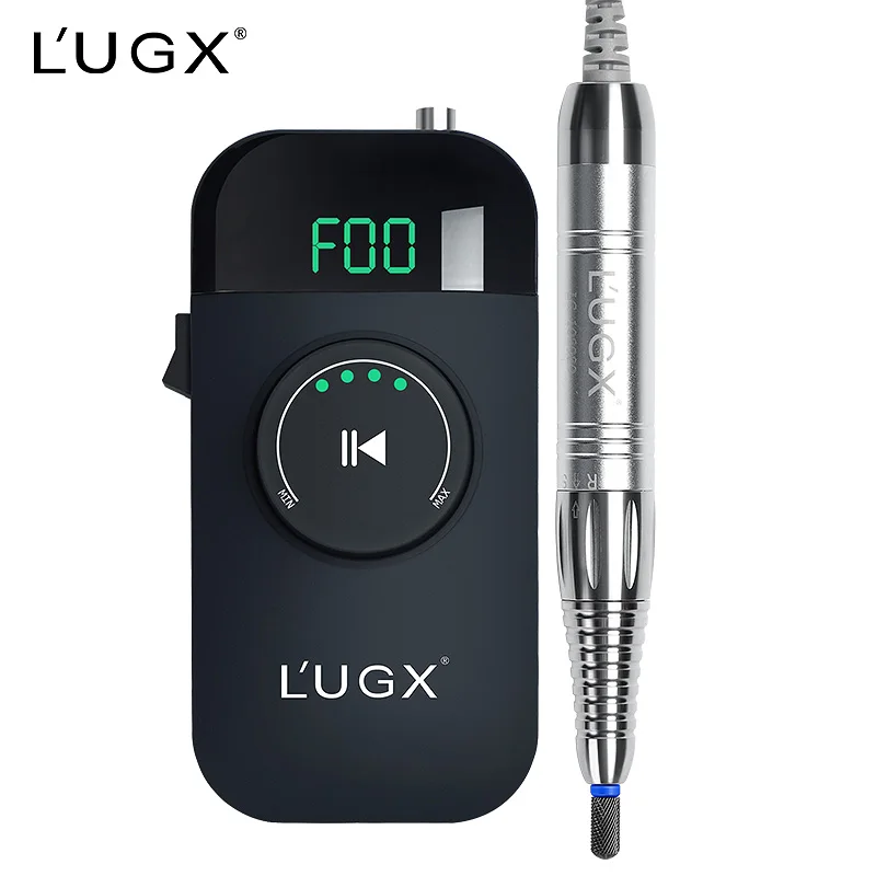 

lugx OEM/ODM portable rechargeable nail polisher professional brushless nail drill machine