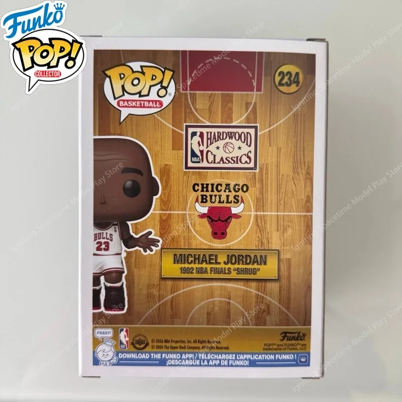 Фото В наличии: Фигурки Funko Pop по мотивам баскетбола НБА — Кайри Ирвинг, Майкл Джордан # 213 # 222 # 234 коллекционные фигурки-украшения для любителей коллекционирования №5