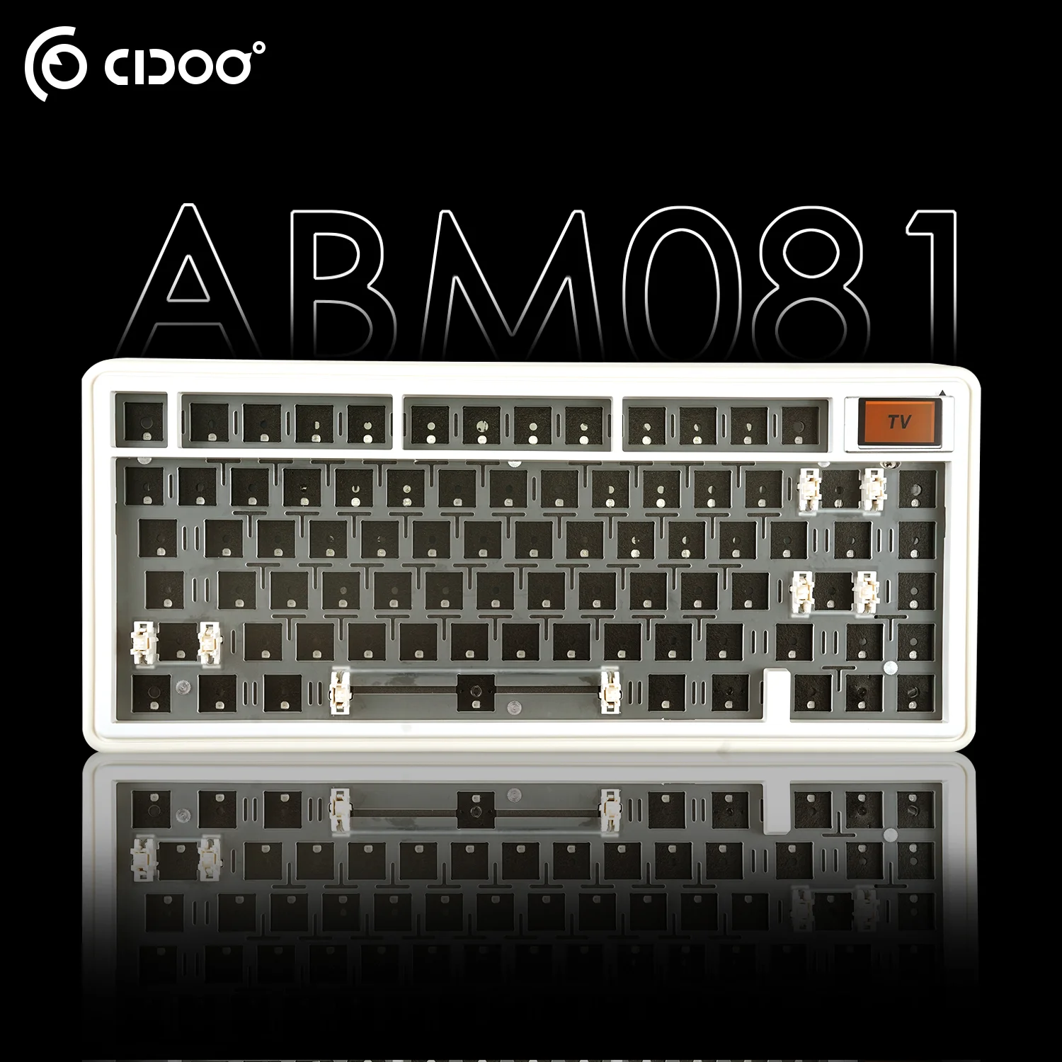 Беспроводная механическая клавиатура CIDOO ABM081 с раскладкой 75% и клавиатурой