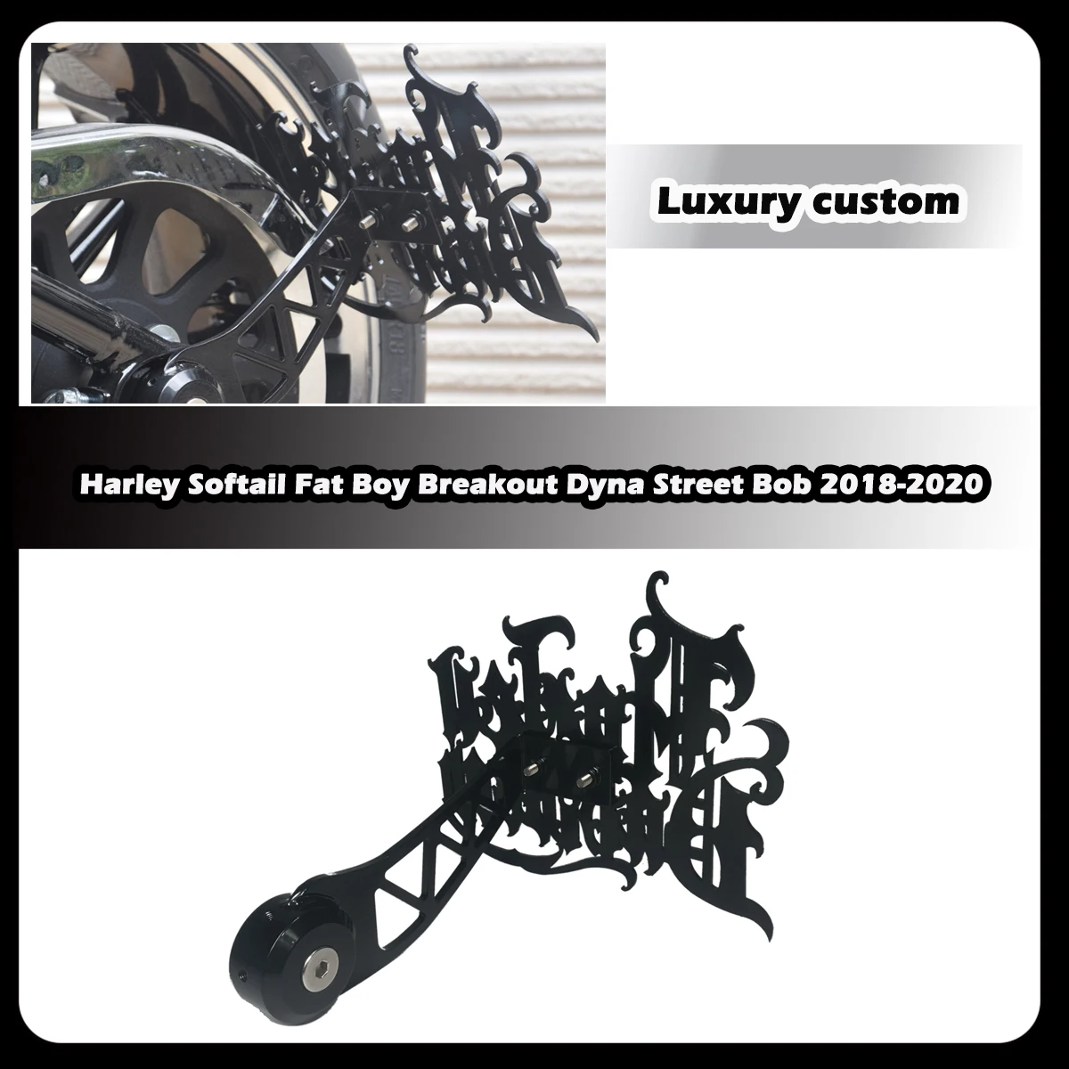 ZDQ высококачественный мотоциклетный боковой кронштейн для номерного знака