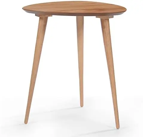 

Wood End Table, Natural Finish