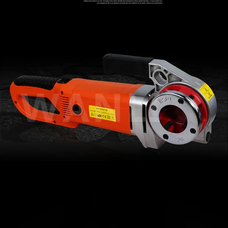 Портативный ручной электрический станок для нарезания резьбы 30 типов 220 В/2000 Вт