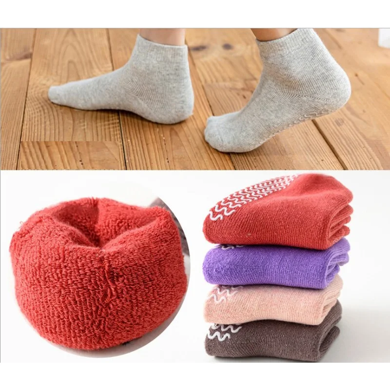 Зимние хлопковые носки для маленьких девочек 1 шт./Лот 1-7 лет Мультяшные